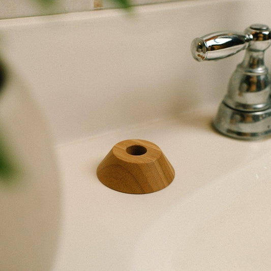 Bamboo Toothbrush Stand: Flat