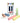 Hopscotch Chalk - Talc-Free - 6 Natural & Non-Toxic Colors