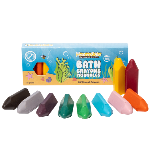 Honeysticks Bath Crayon Triangles