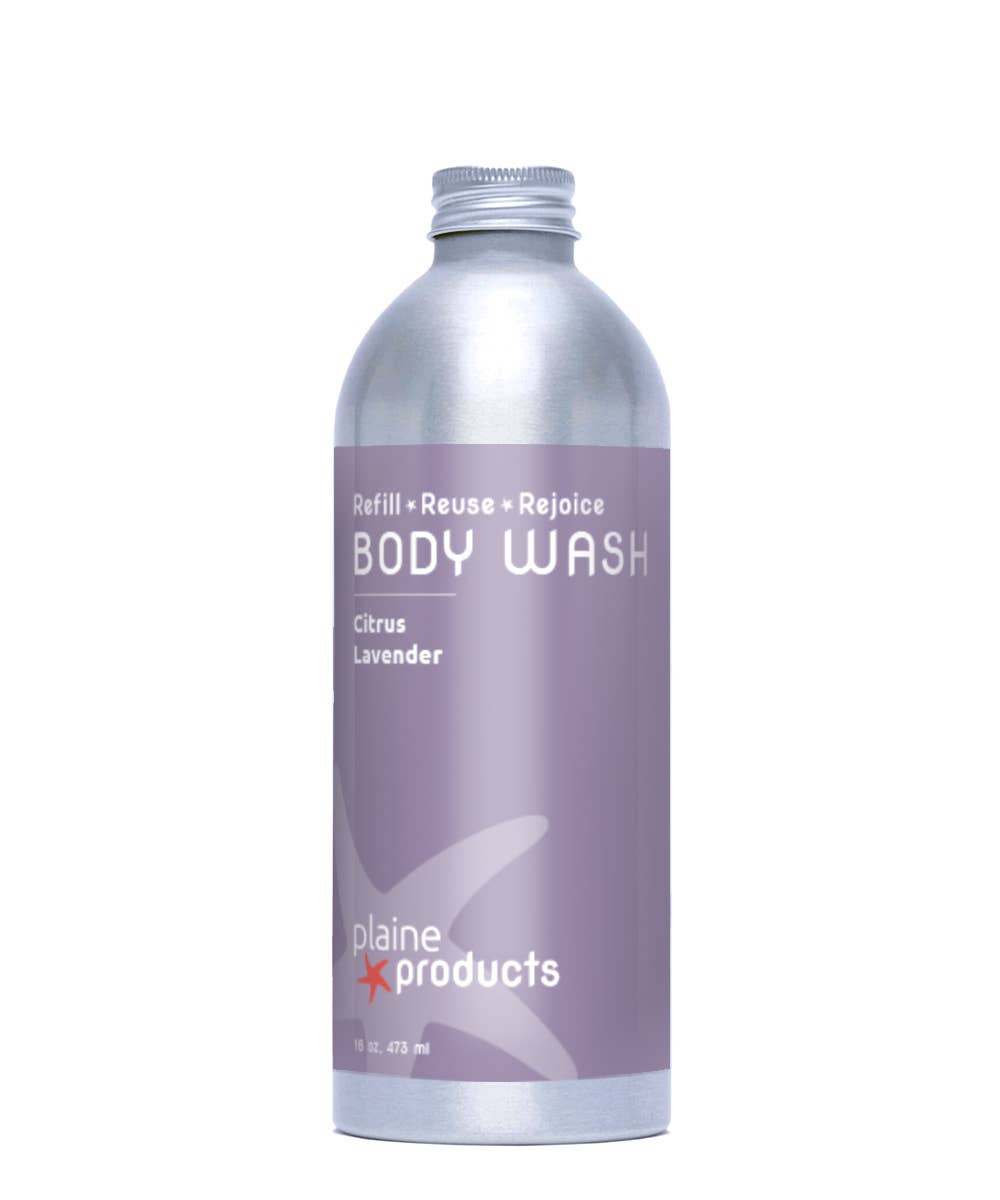 Body Wash (pump not included): Citrus Lavender