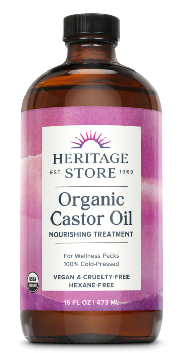 Castor Oil Organic, 16 oz