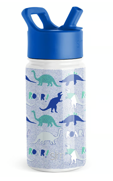 Summit Kids Water Bottle Dinosaur Roar 12 oz