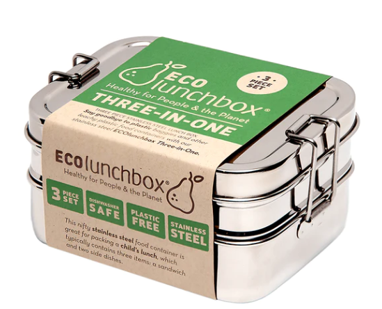 3in One Box Three-in-one-Classic-Eco Lunchbox – Bulk Refillery