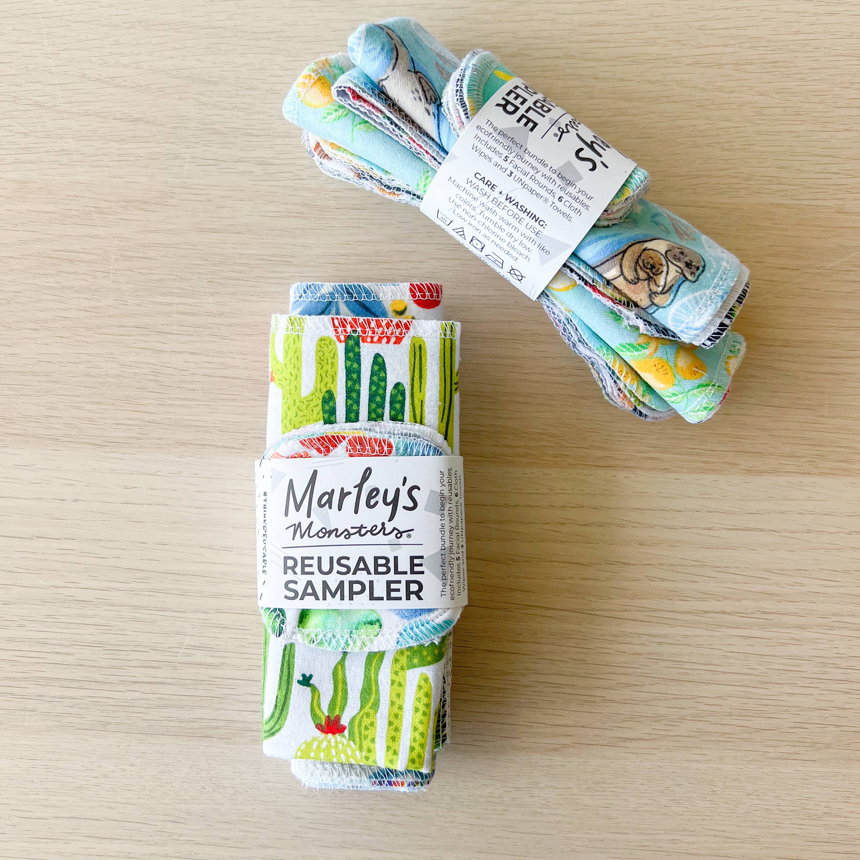 Sampler Cloth Reusable Cloth Sampler Set: Mixed Prints – Bulk Refillery