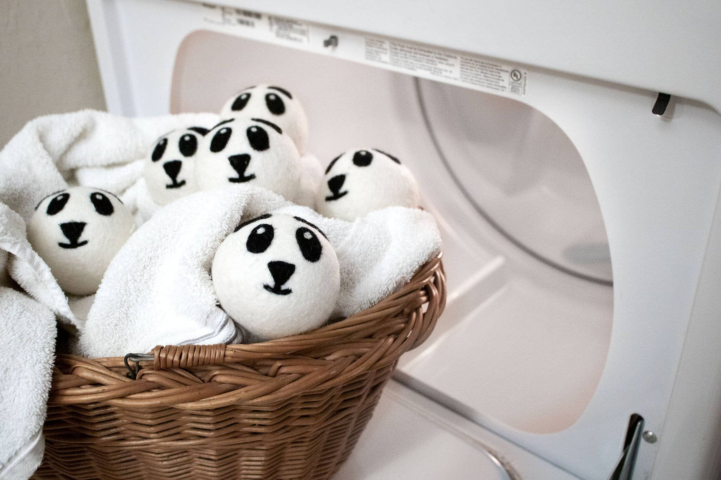 Panda Pack Eco Dryer Balls: With Bag