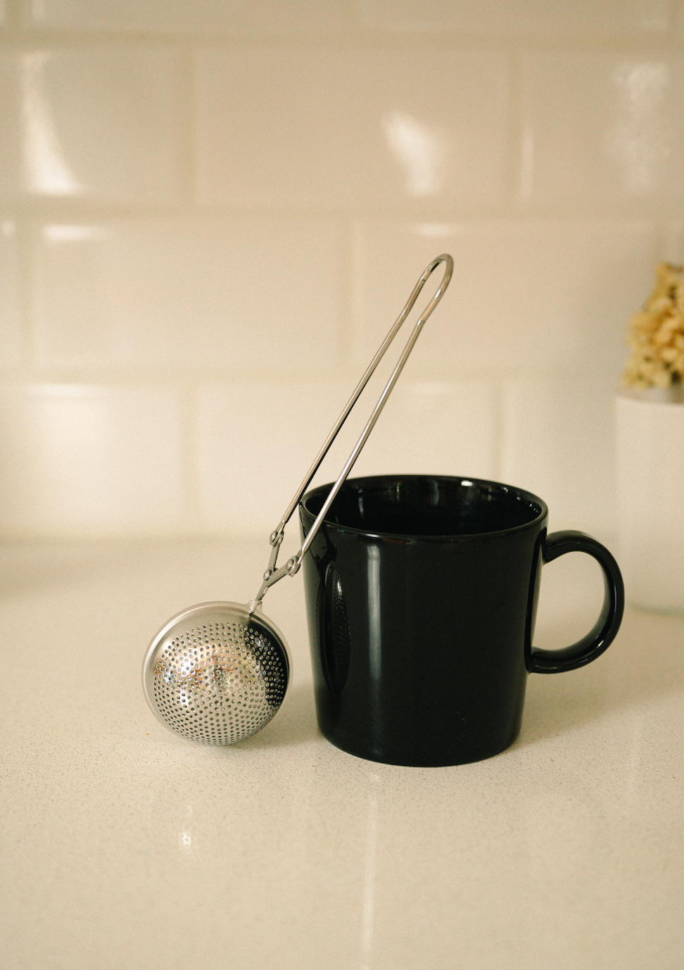 Stainless Steel Tea Strainer | Infuser | Gold