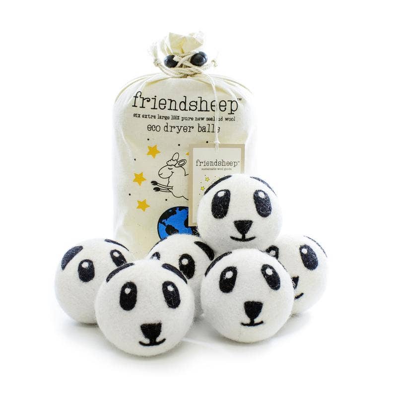 Panda Pack Eco Dryer Balls: With Bag