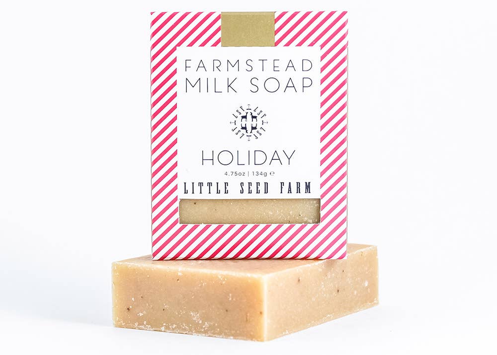 Little Seed Farm Holiday Bar Soap