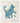 Cool Cat (Teal) Swedish Dishcloth