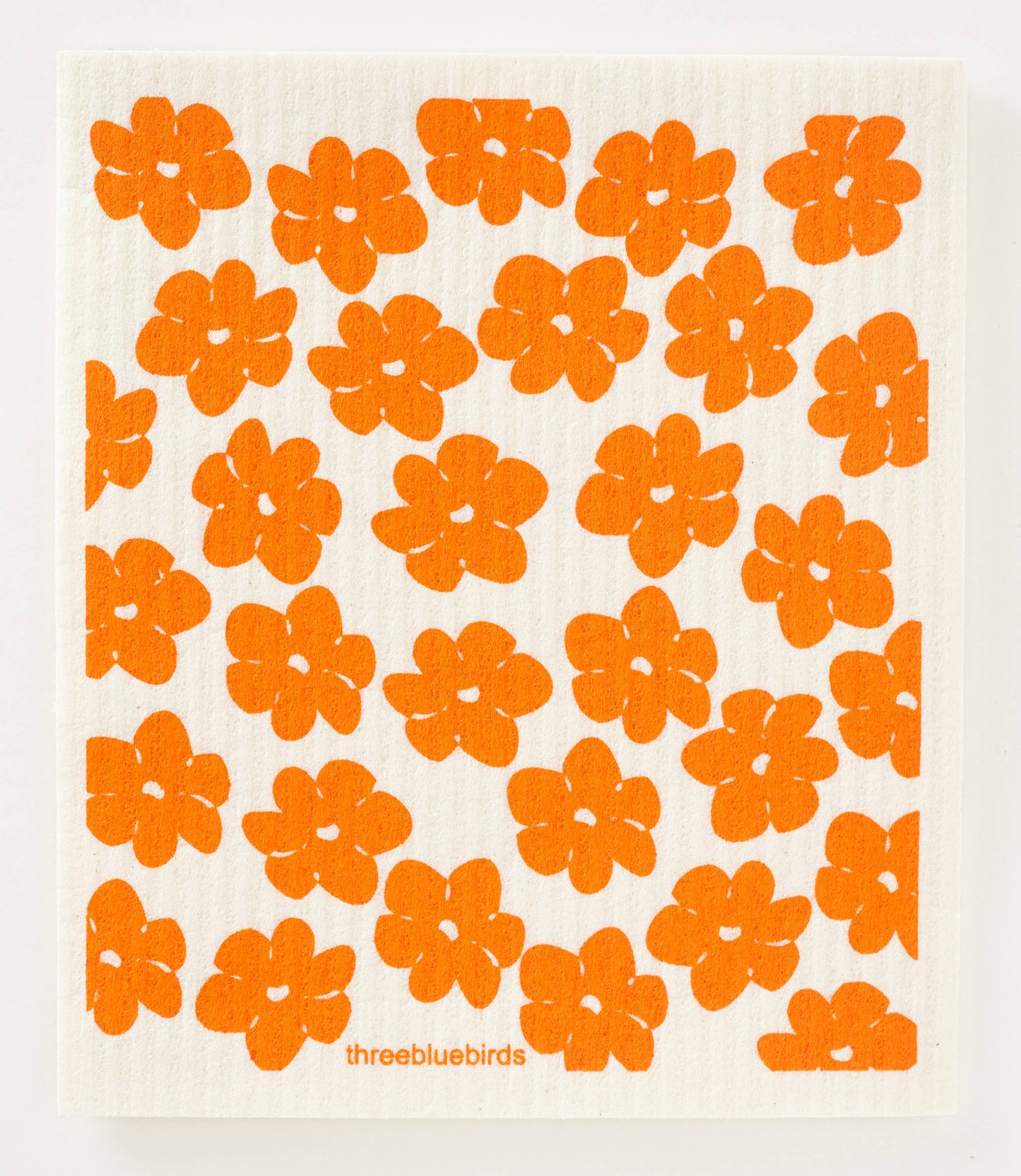 California Poppies Swedish Dishcloth